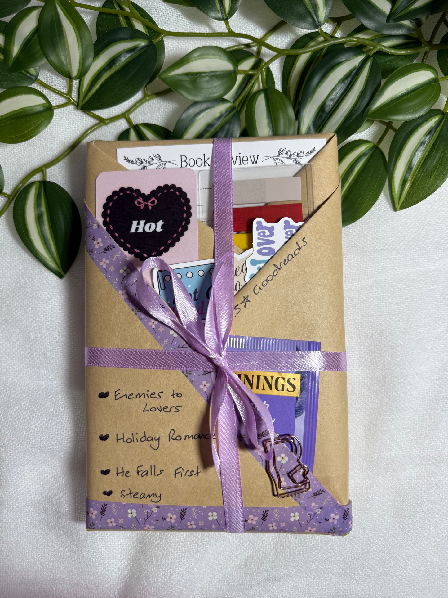 Blind Date with a Book - with bookish accessories