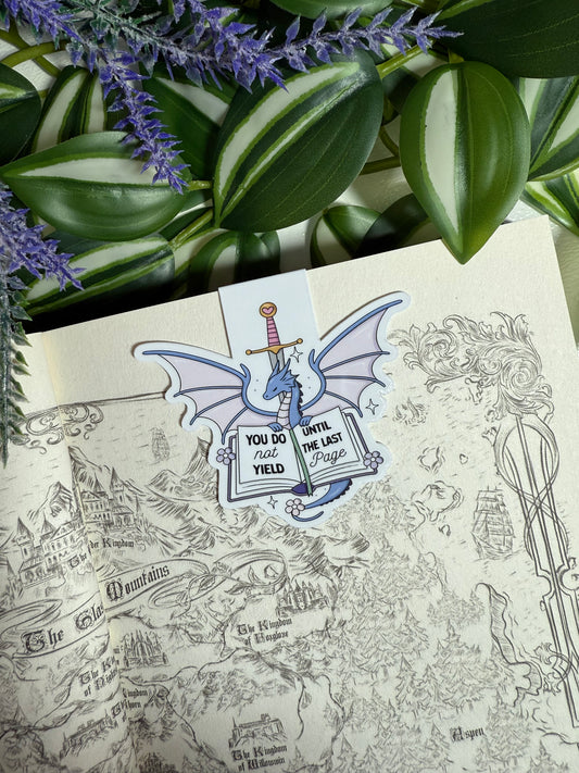 You Do Not Yield Dragon Magnetic Bookmark
