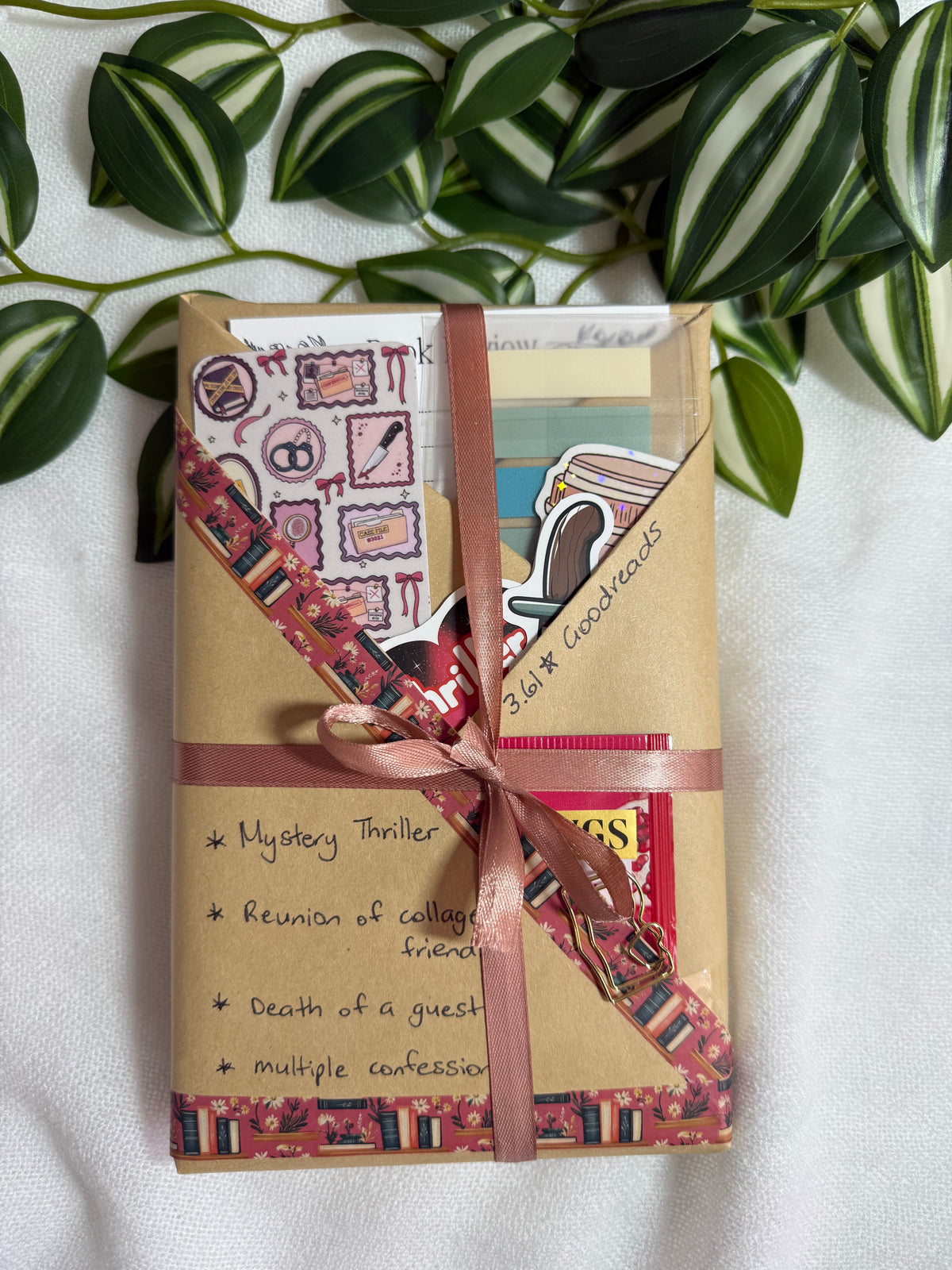 Blind Date with a Book - with bookish accessories