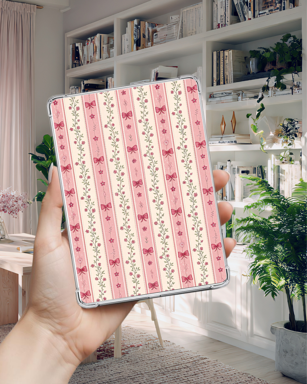 Printable Kindle Insert - Floral Coquette