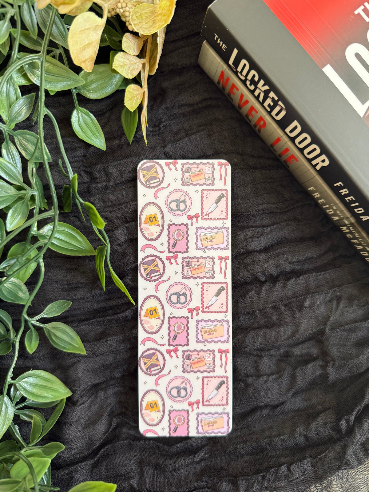 Thriller Reader Stamps Bookmark