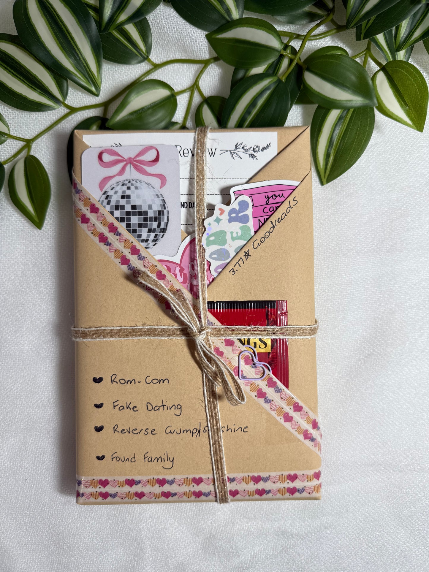 Blind Date with a Book - with bookish accessories