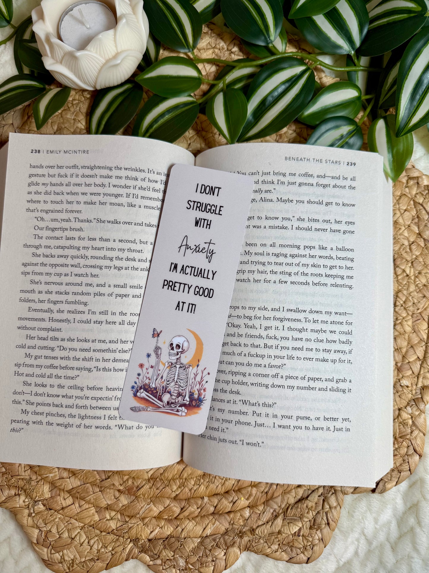 I don’t struggle with Anxiety Bookmark