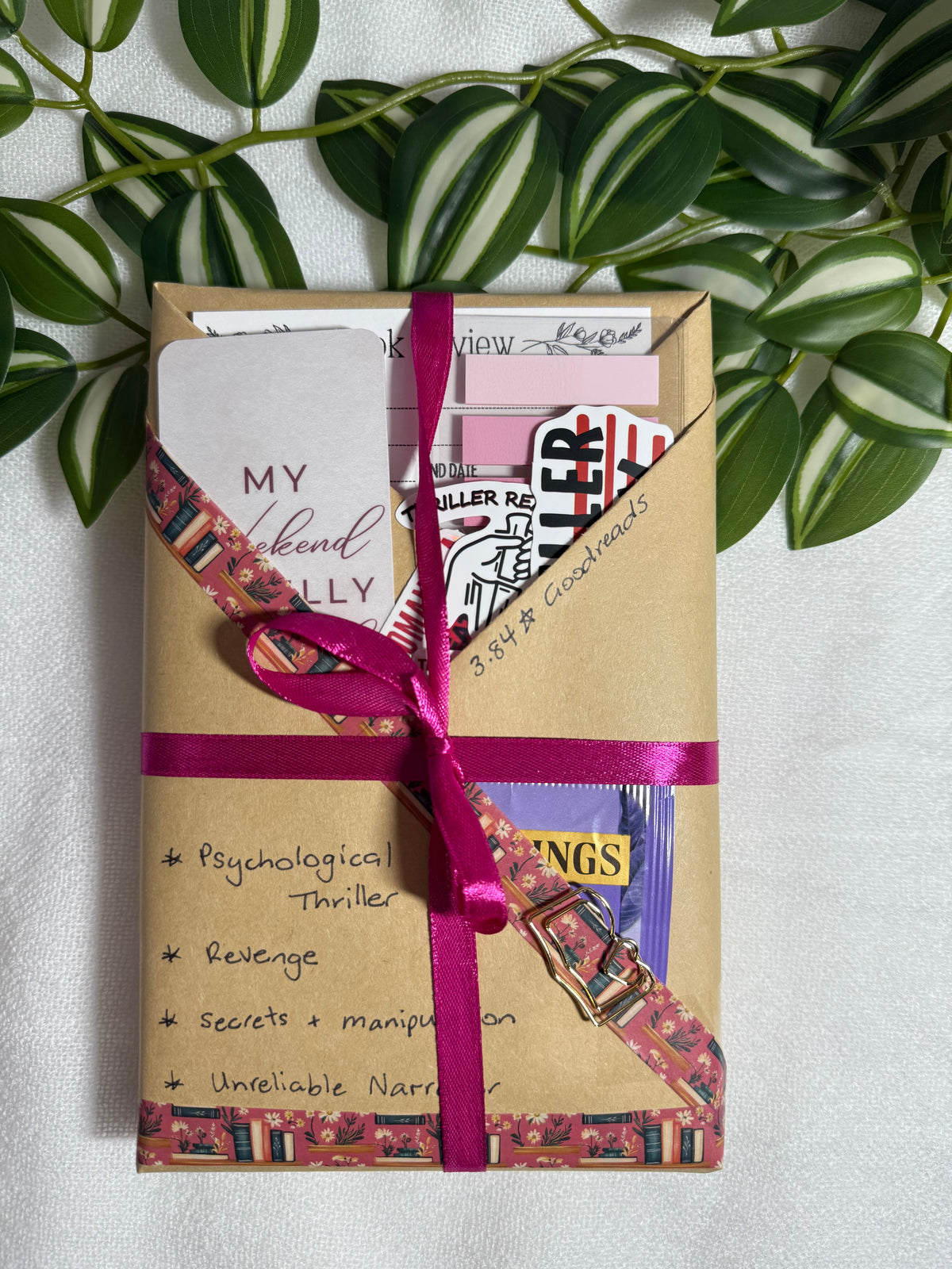 Blind Date with a Book - with bookish accessories