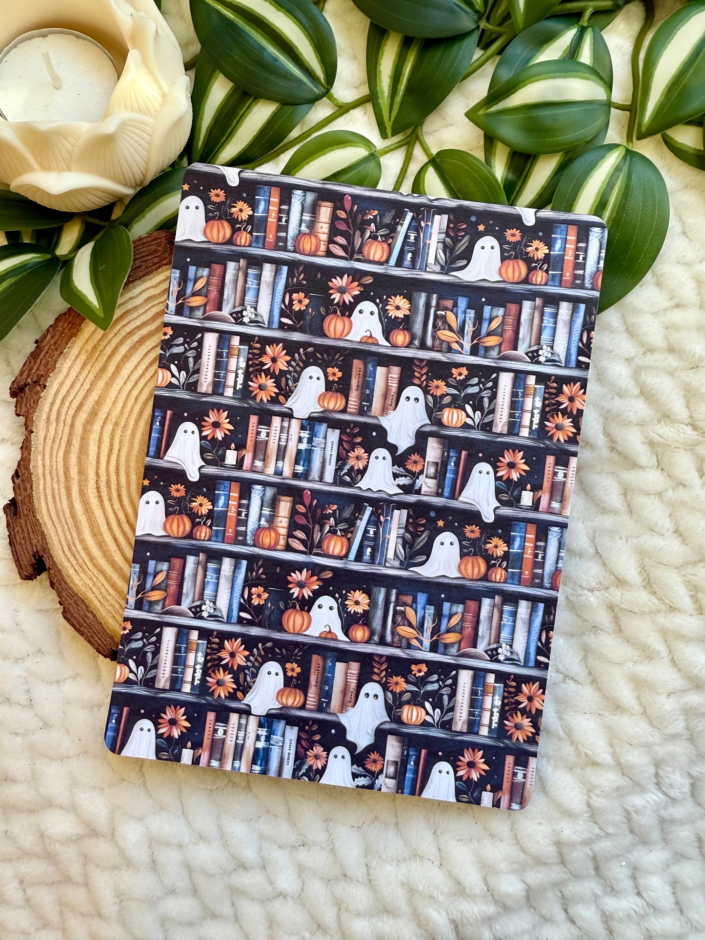 Kindle Insert - Ghost Bookshelf