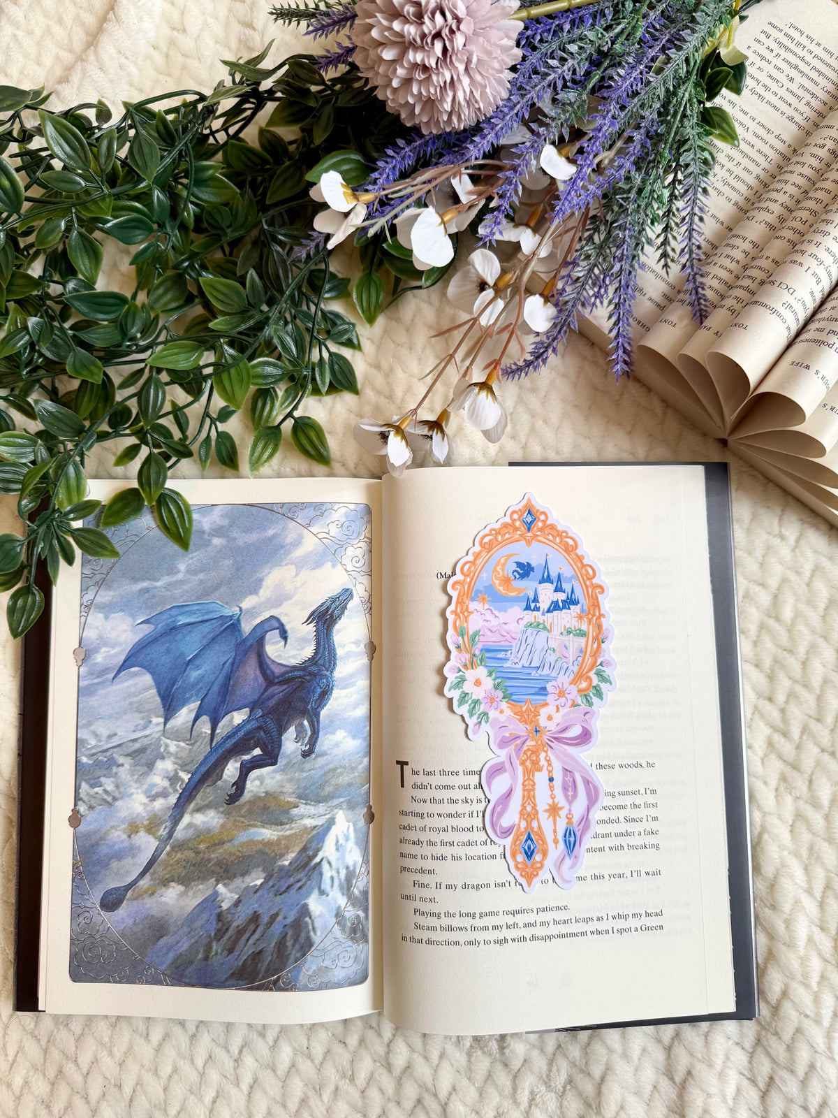 Enchanted Mirror Die Cut Bookmark