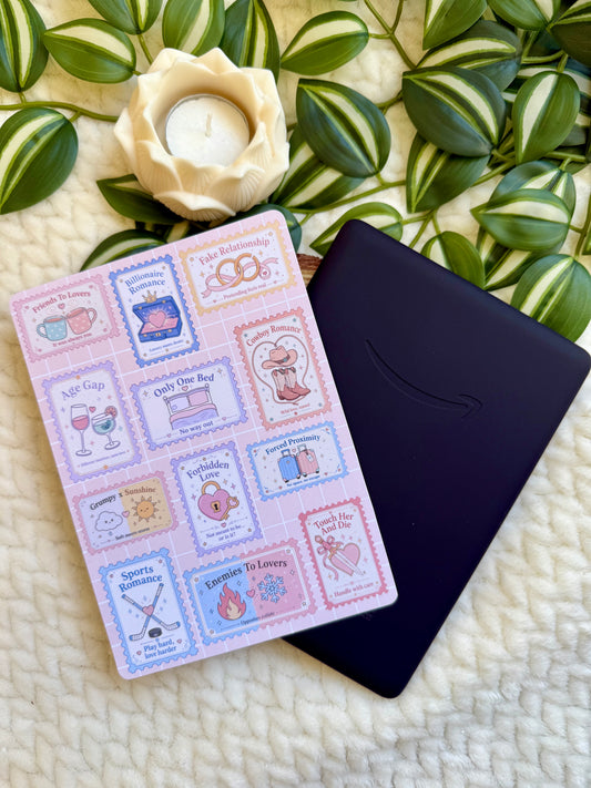 Kindle Insert - Bookish Stamps