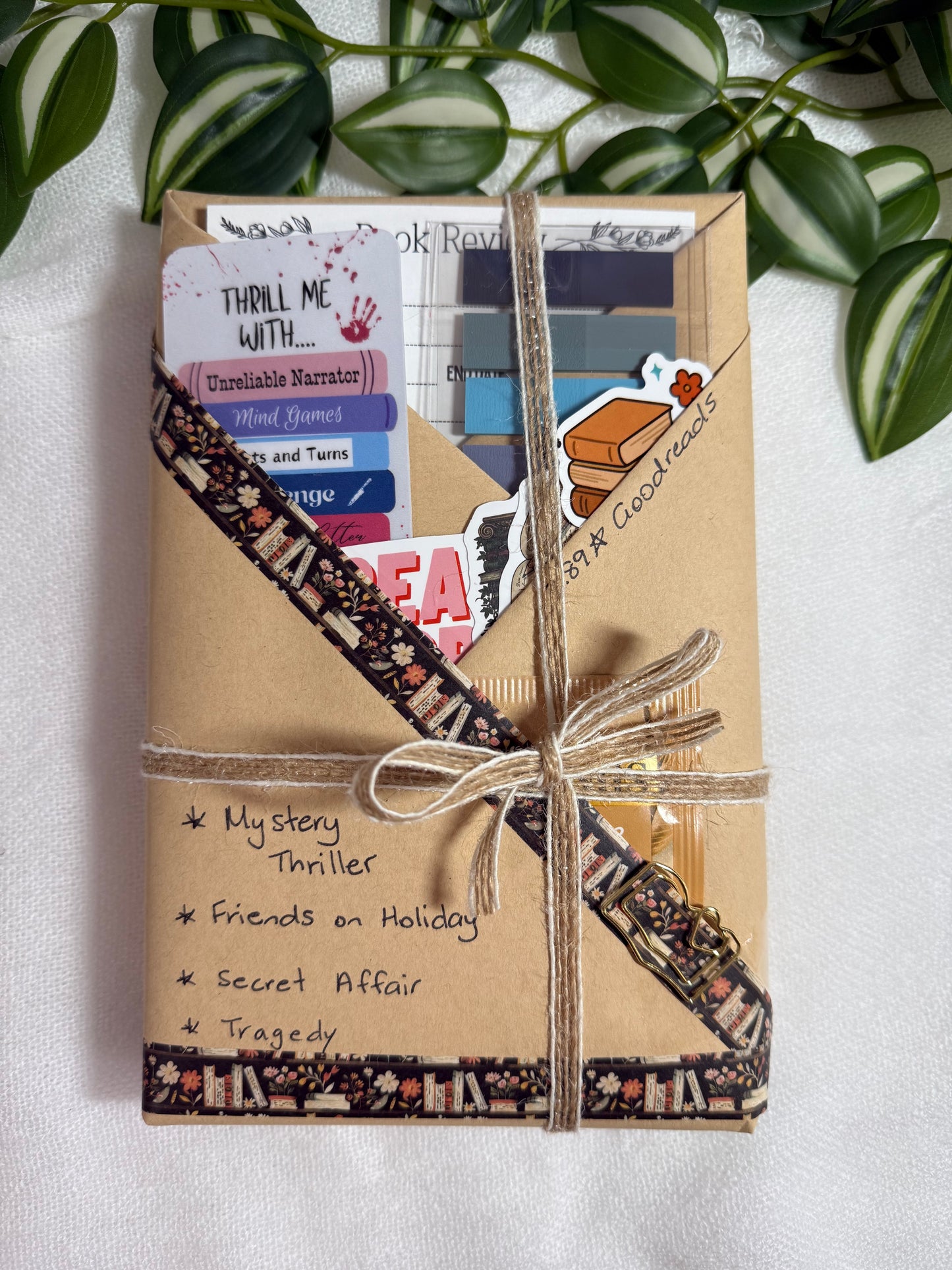 Blind Date with a Book - with bookish accessories