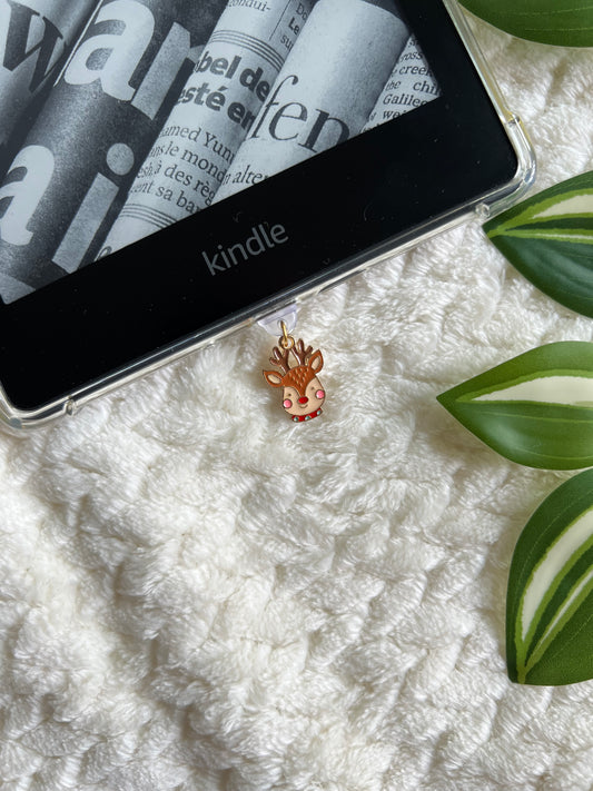 Kindle / E-Reader Christmas Reindeer