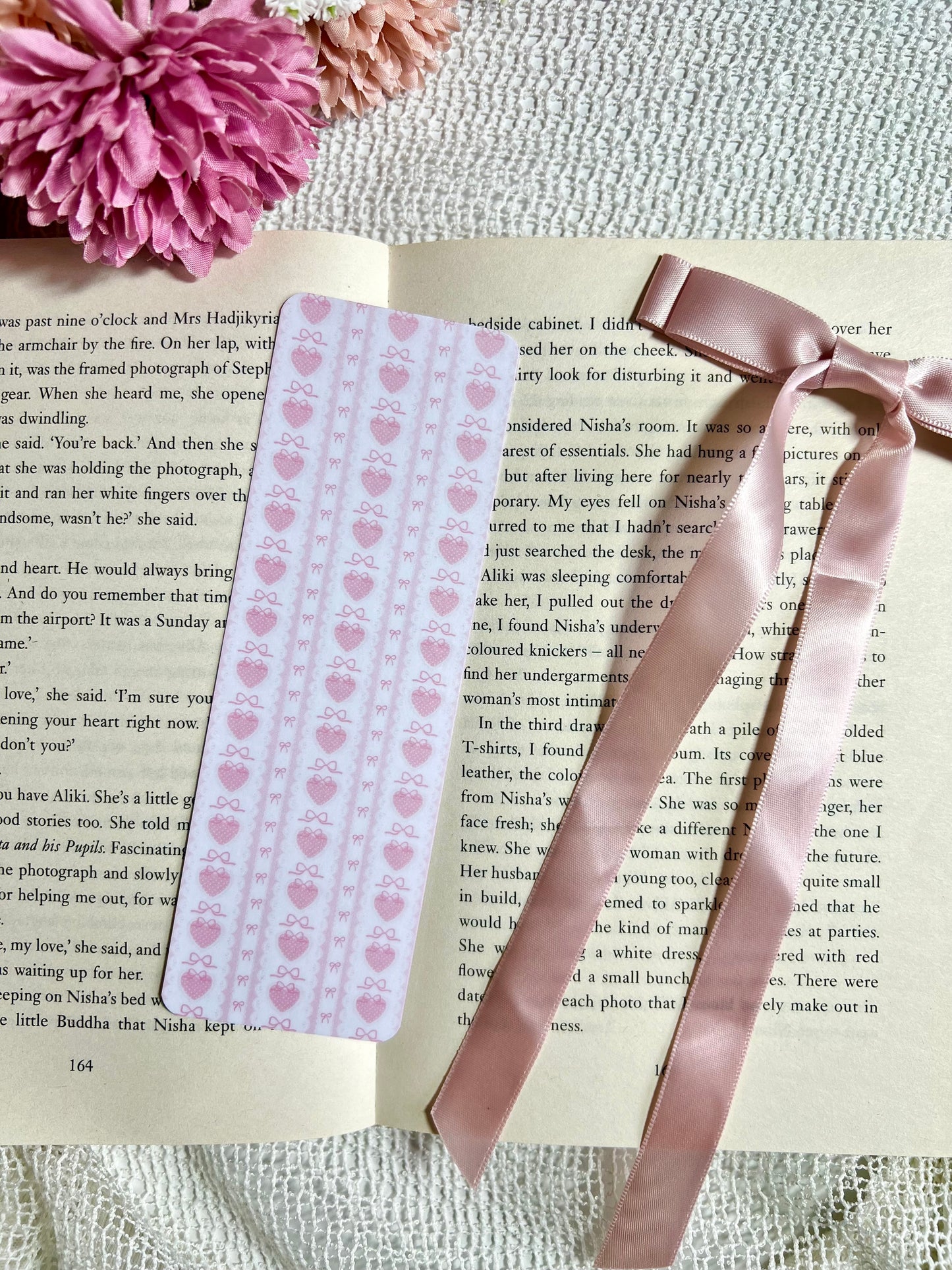 Lacy Coquette Bookmark