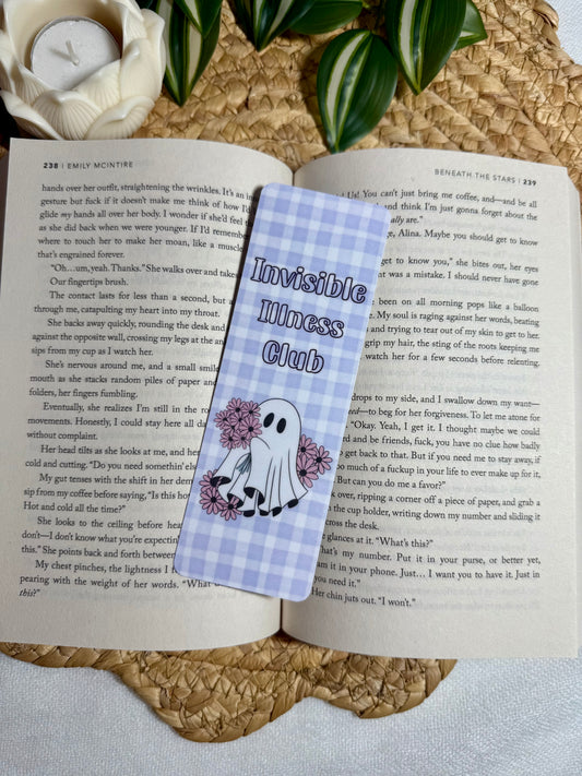 Invisible Illness Club Bookmark