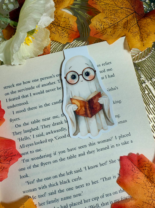 Bookish Ghost Magnetic Bookmark