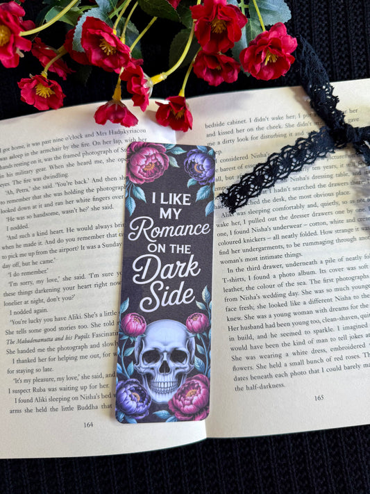 I Like My Romance On The Dark Side Bookmark