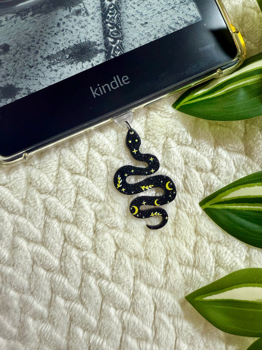 Kindle / E-Reader Celestial Snake Charm