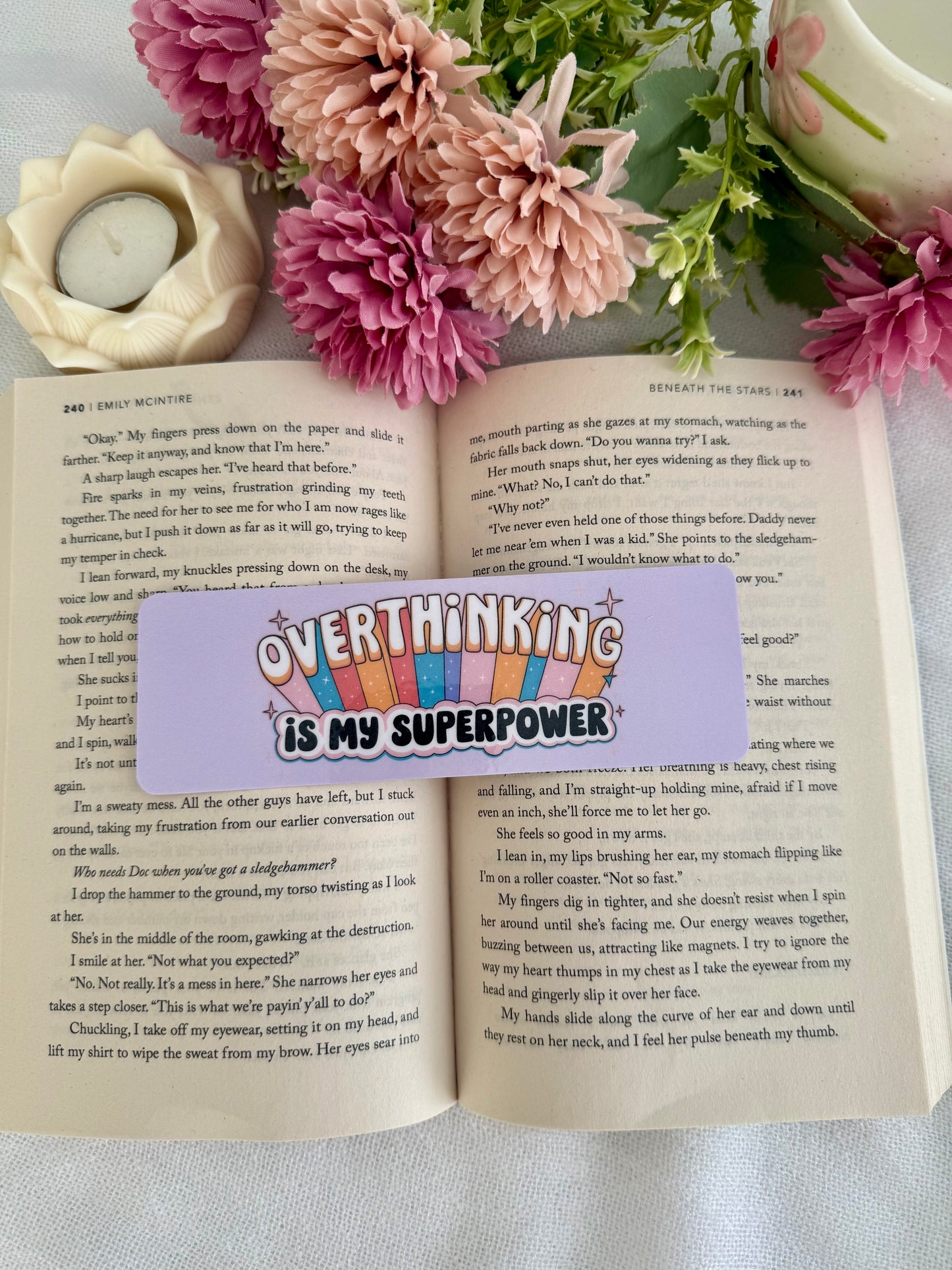 Overthinking is my Superpower Bookmark
