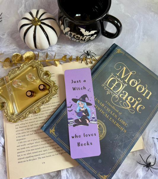 Just a Witch who loves Books Bookmark