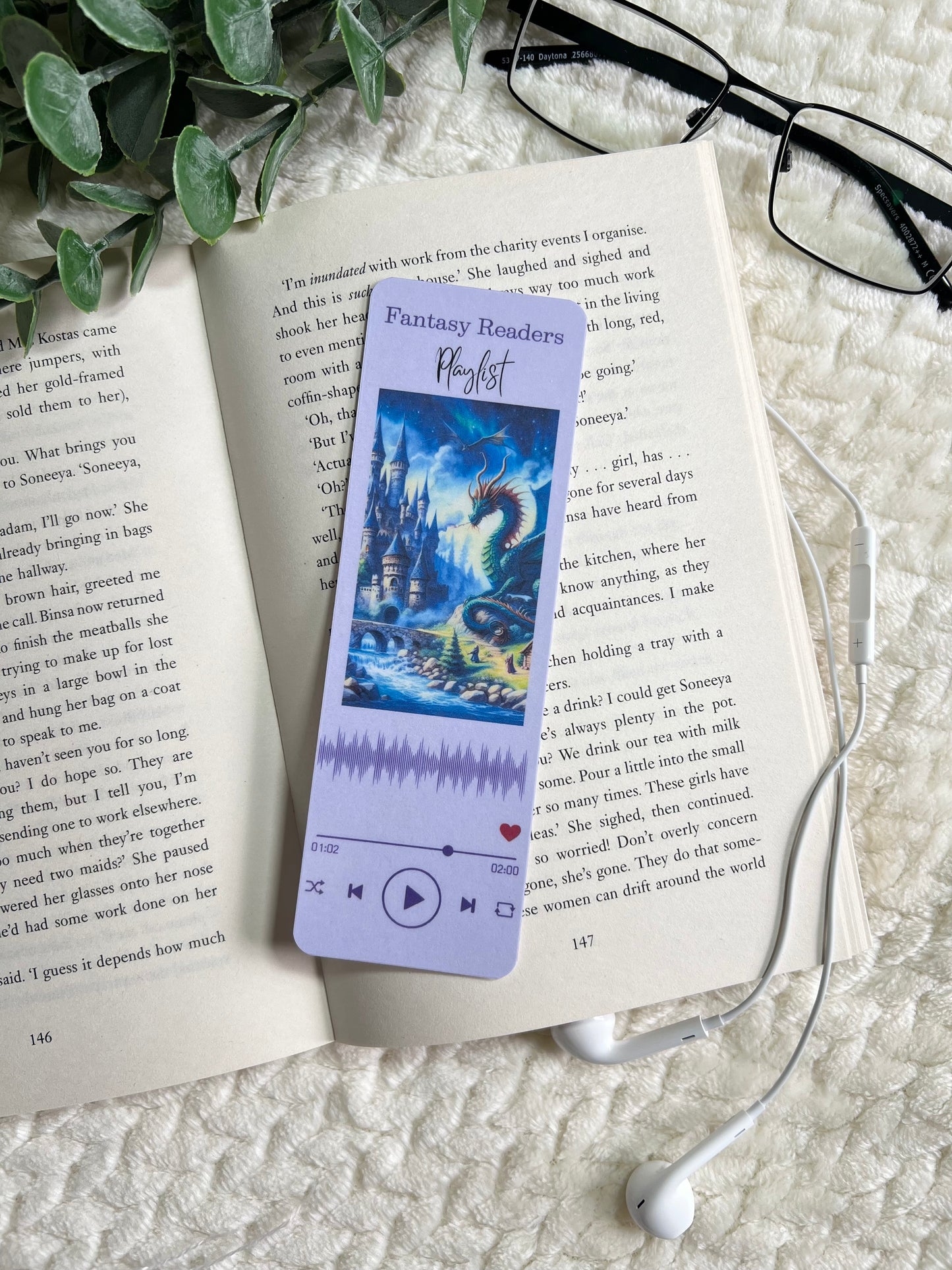 Readers Playlist Bookmark