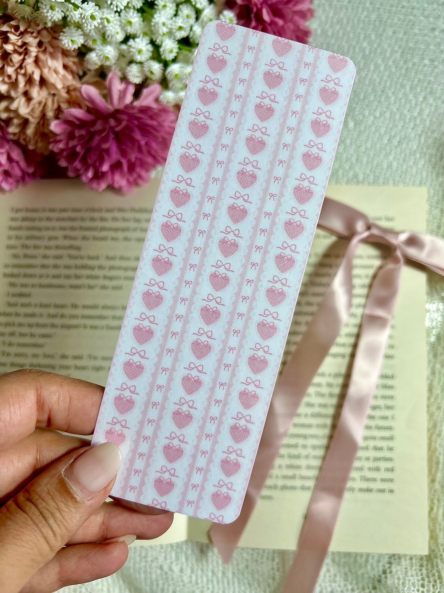 Lacy Coquette Bookmark