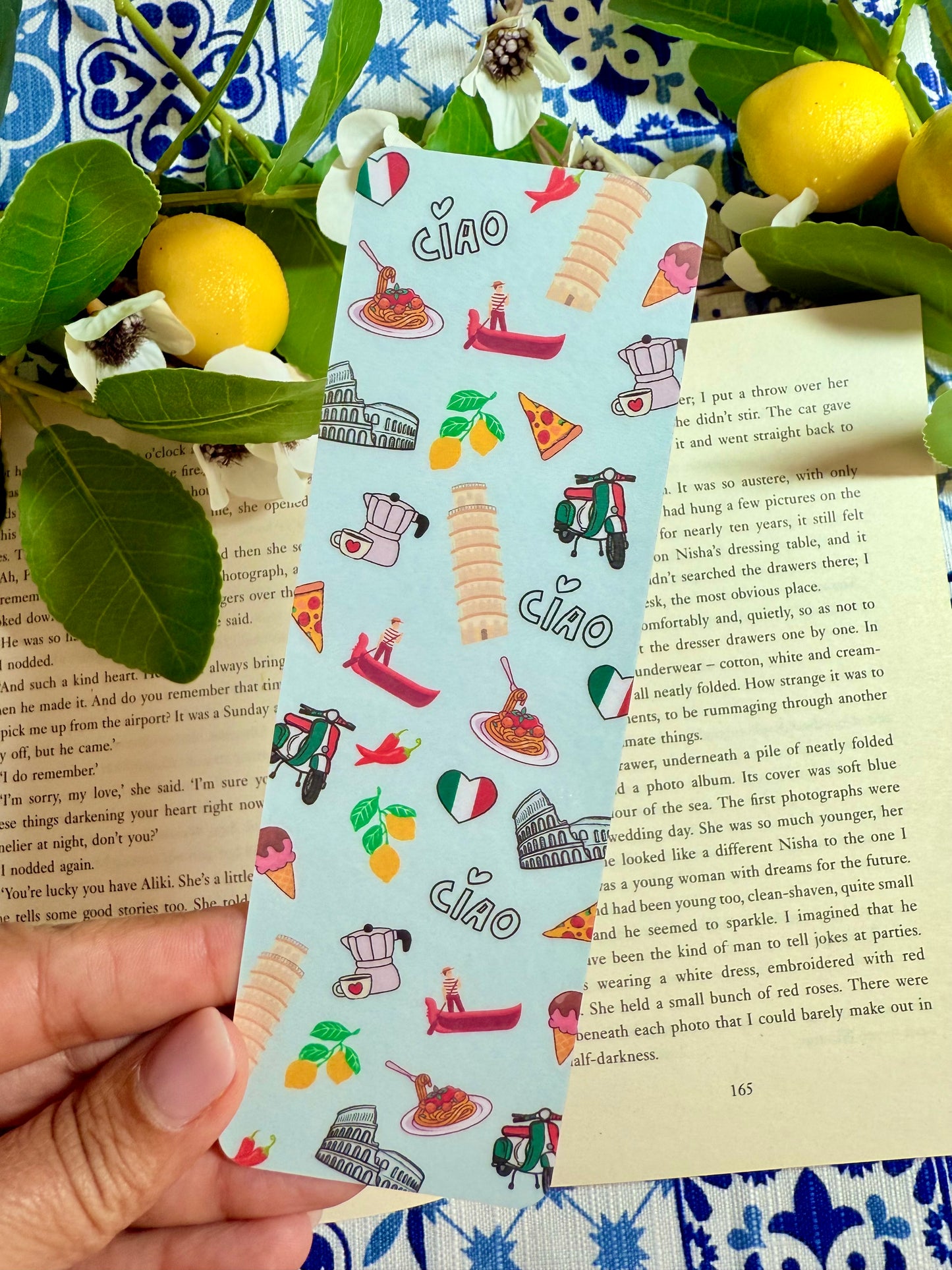 Italy Bookmark