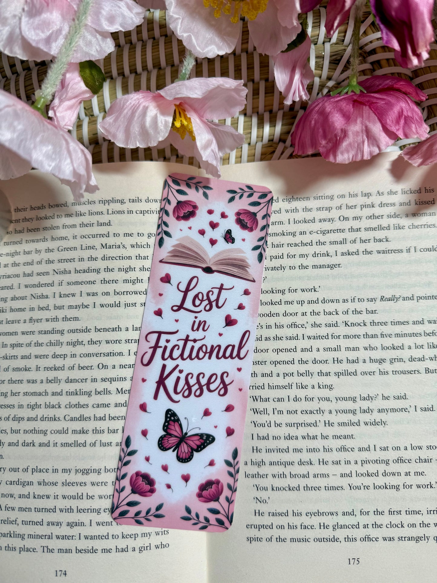 Lost in Fictional Kisses Bookmark