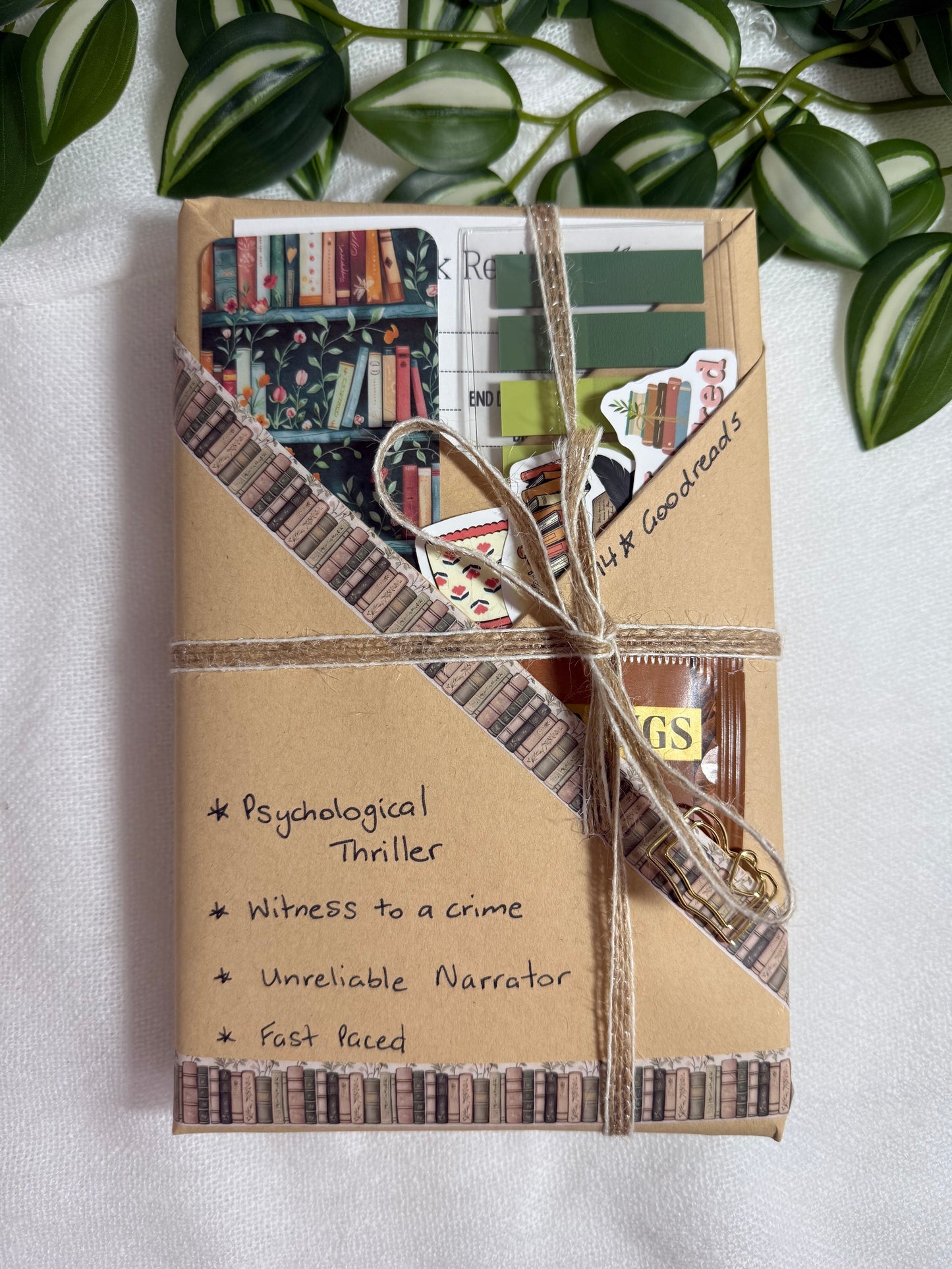 Blind Date with a Book - with bookish accessories