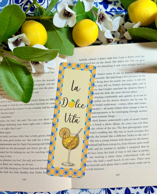 La Dolce Vita Bookmark
