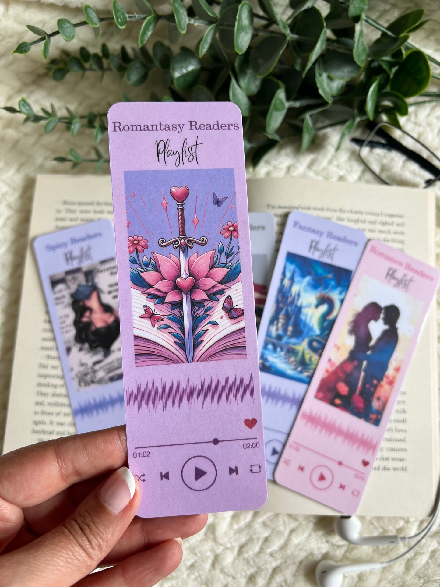 Readers Playlist Bookmark