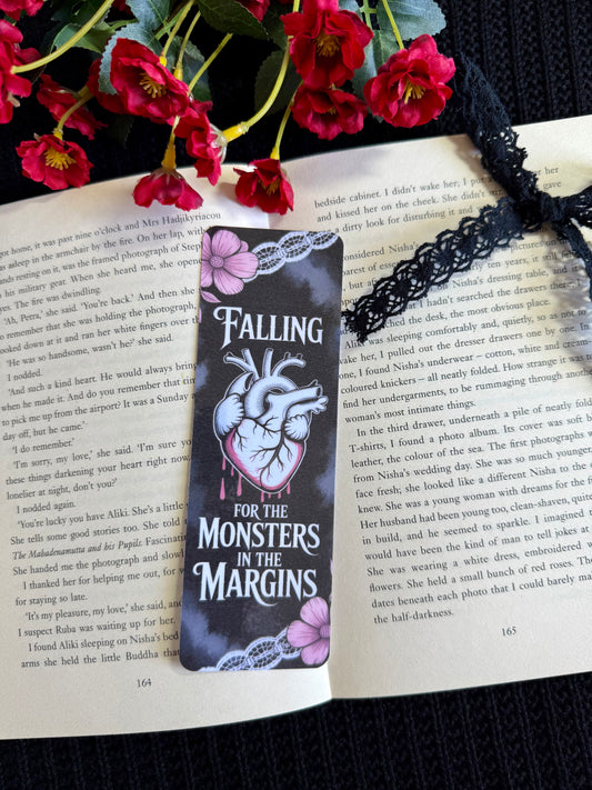 Falling for the Monsters in the Margins Bookmark