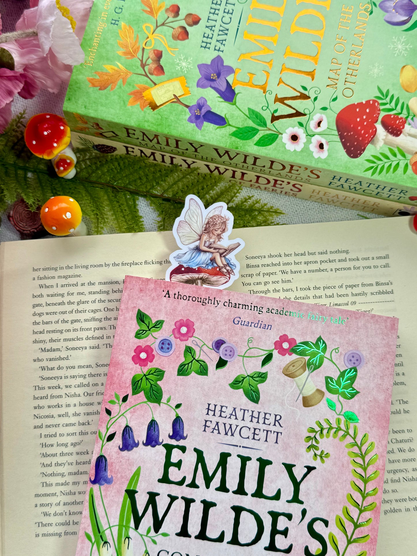 Forest Fairy Die Cut Bookmark