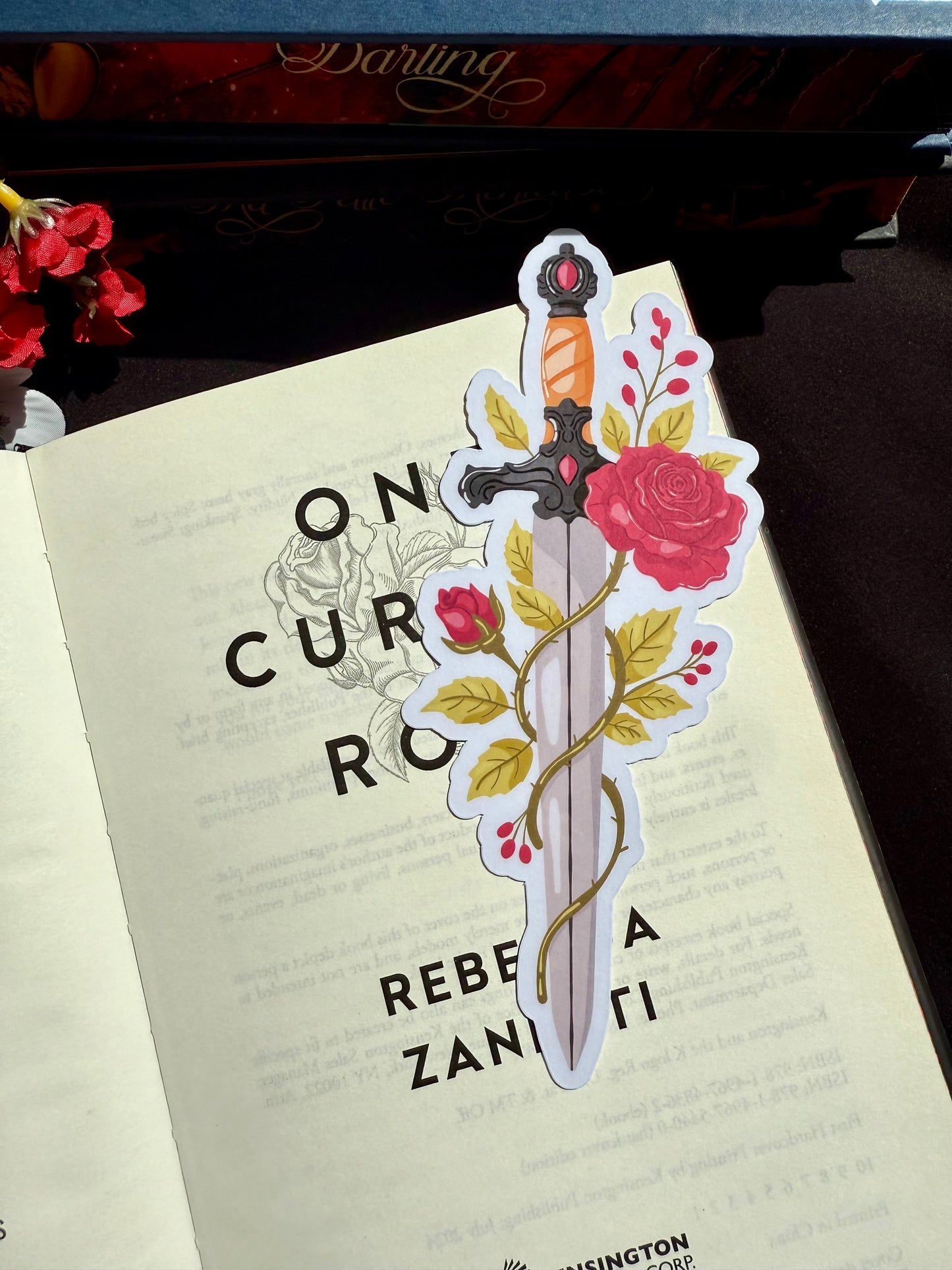 Dark Romance Sword Die Cut Bookmark
