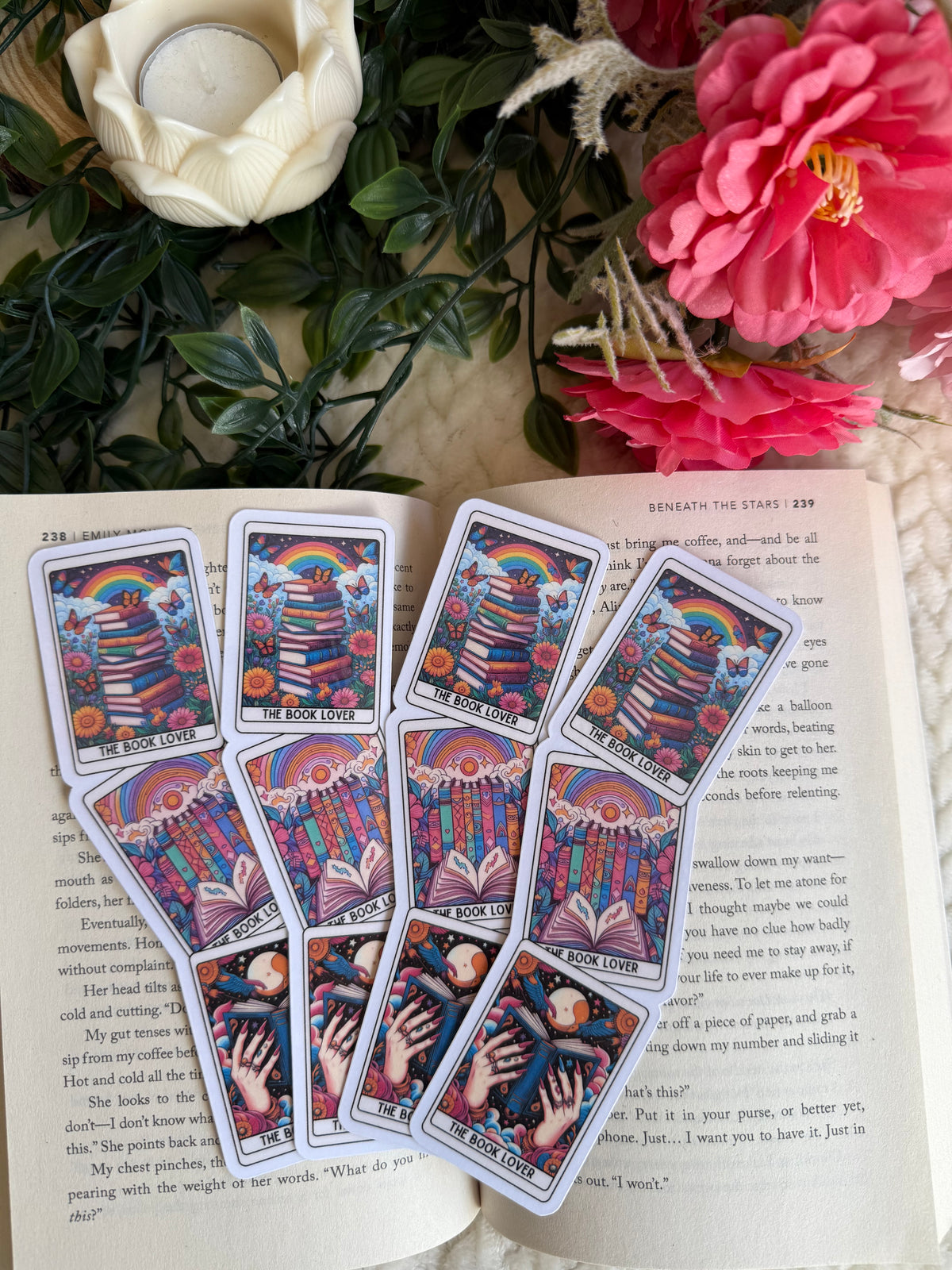 Book Lover Tarot Cards Die Cut Bookmark