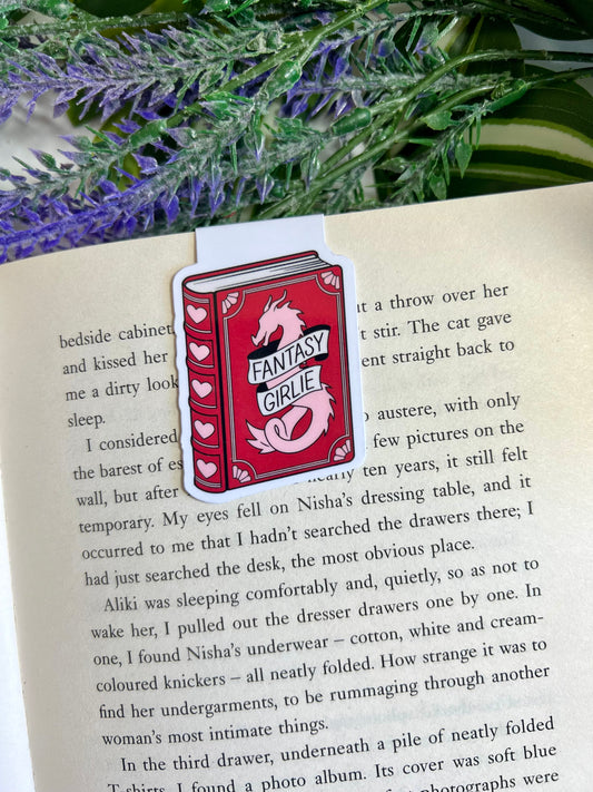 Fantasy Girlie Magnetic Bookmark