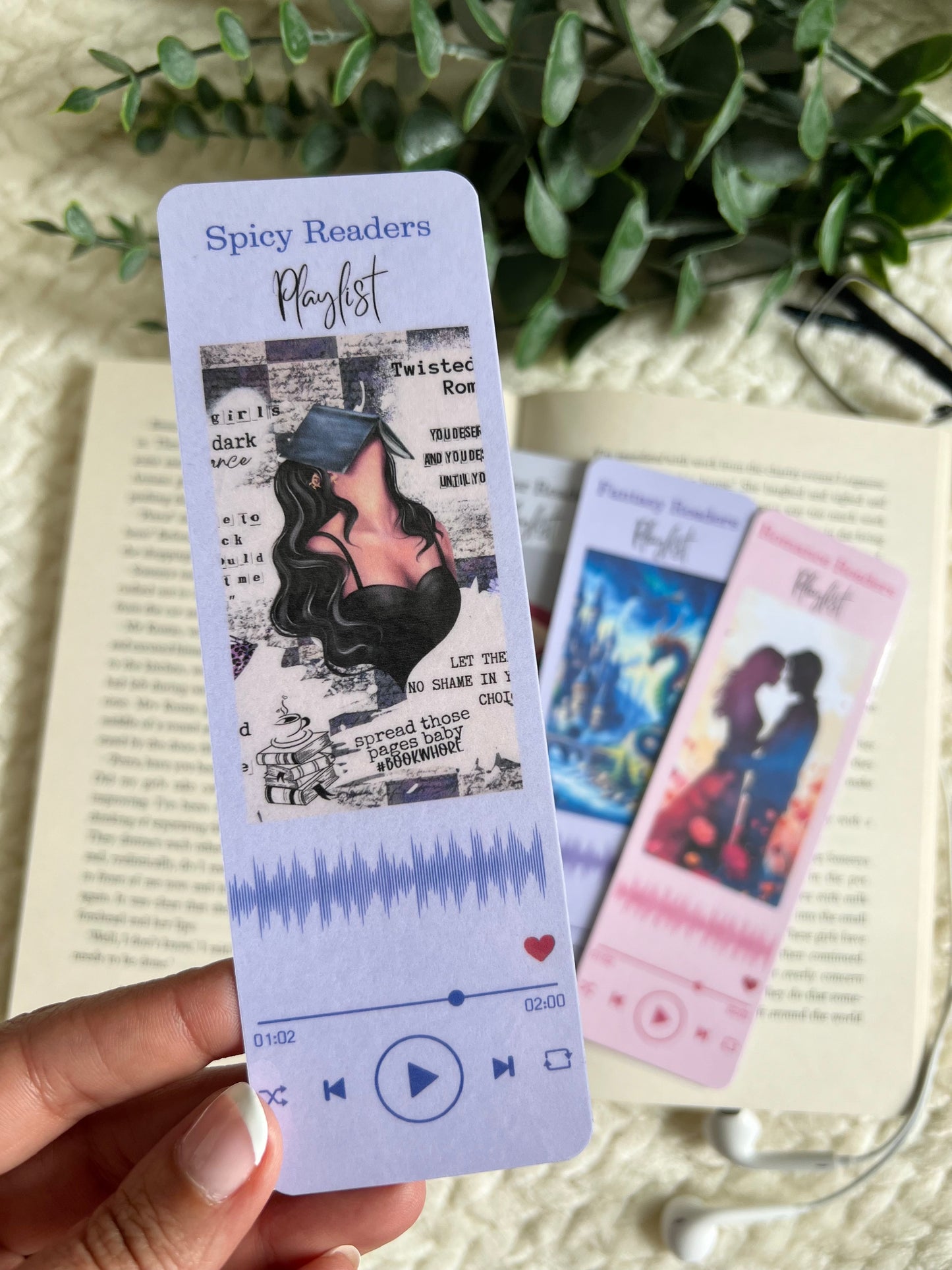 Readers Playlist Bookmark