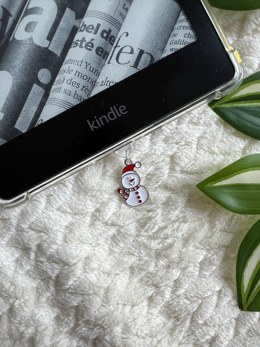 Kindle / E-Reader Christmas Snowman