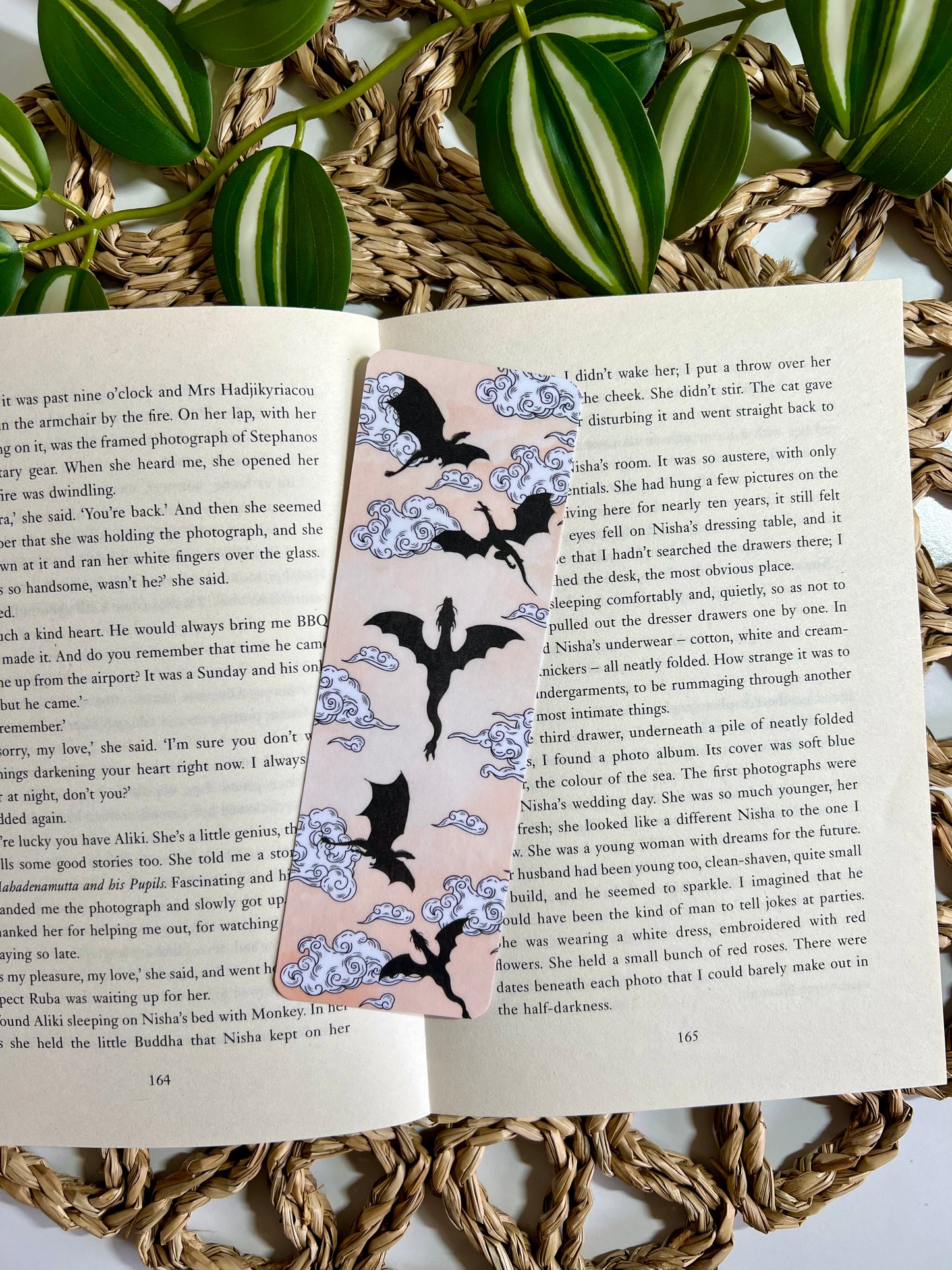 A Sunset Sky of Dragons Bookmark