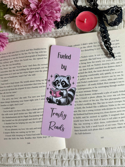 Fueled by Trashy Reads Bookmark