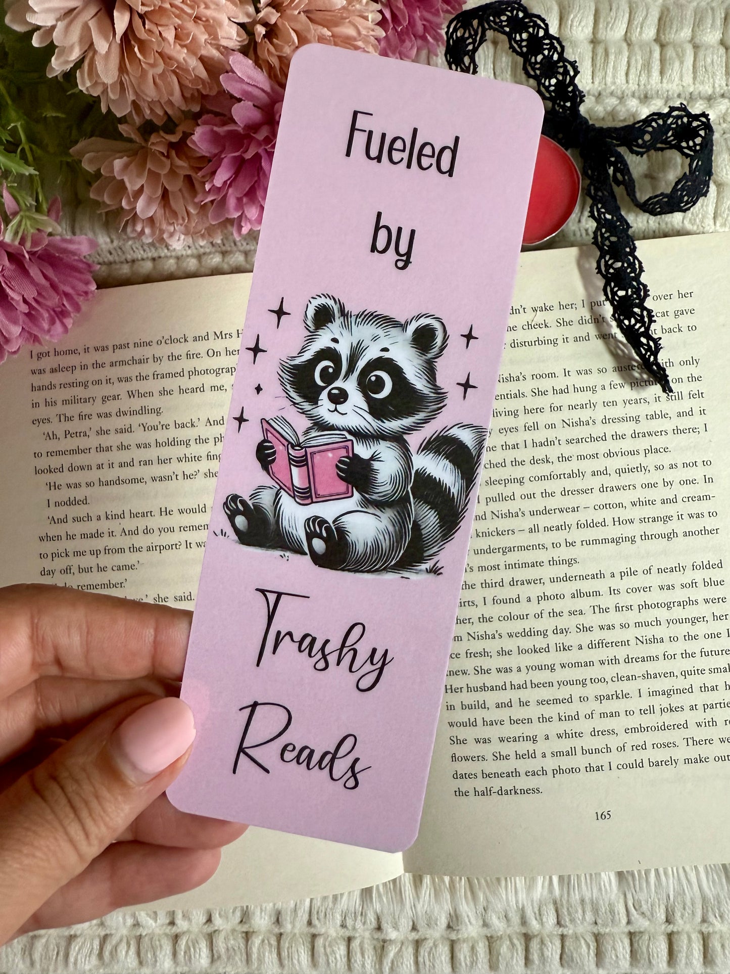 Fueled by Trashy Reads Bookmark