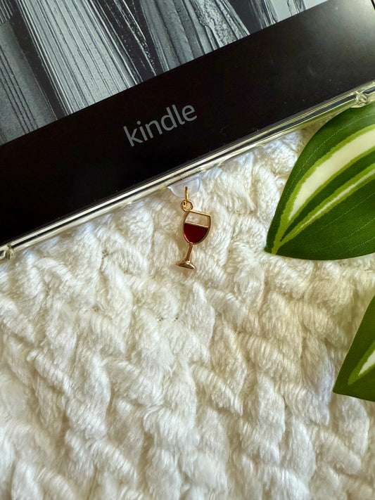 Kindle/ E-Reader Charm Wine Lovers
