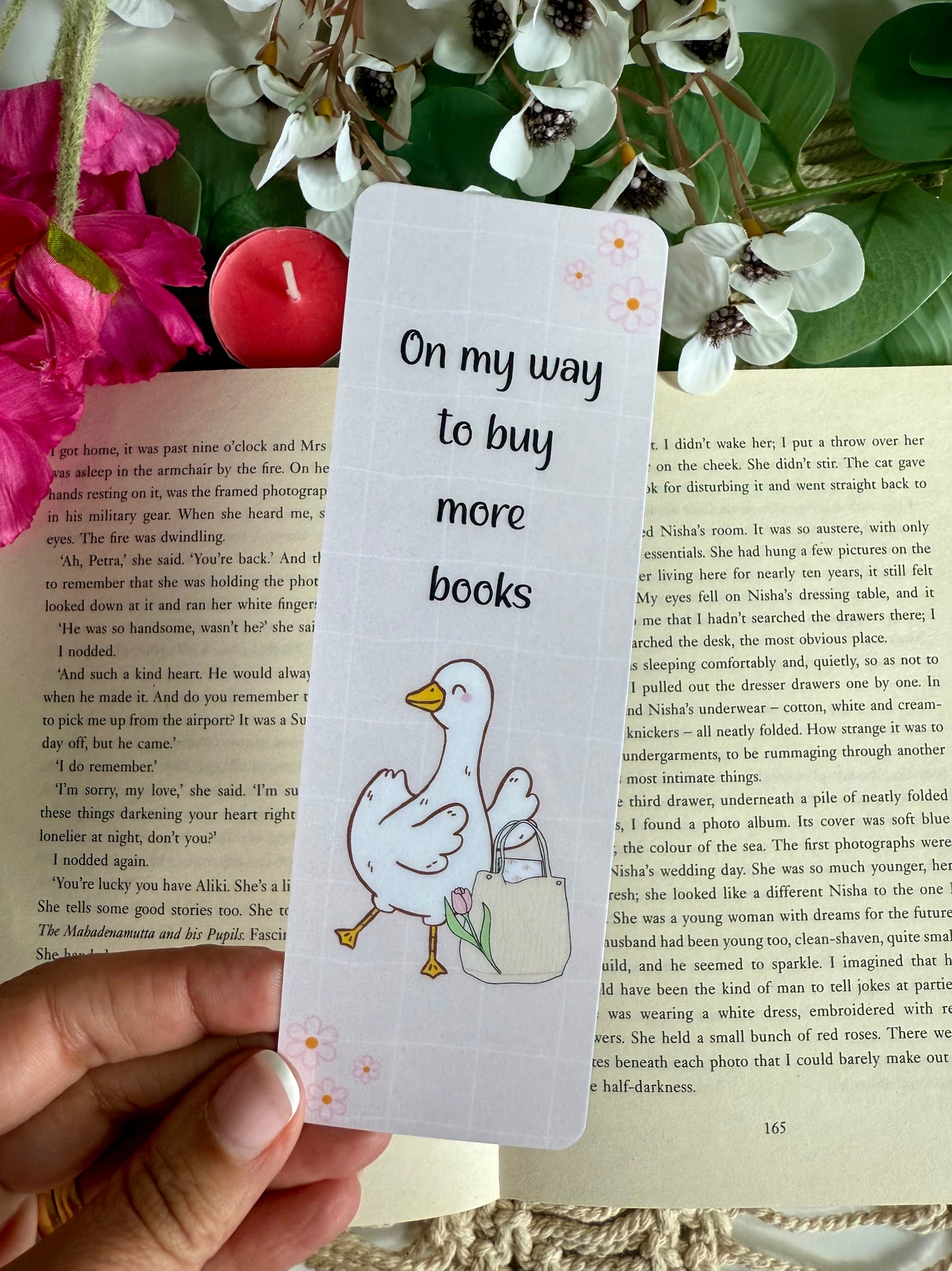On my way to buy more books Bookmark