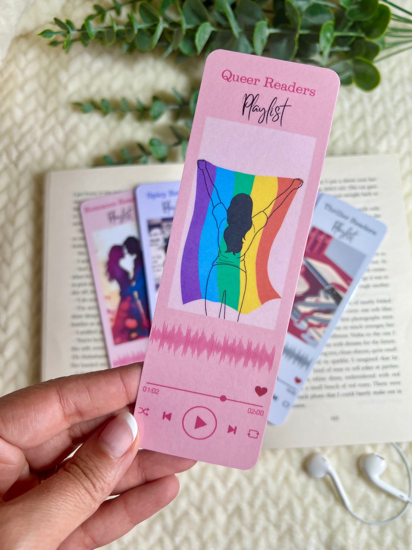 Readers Playlist Bookmark