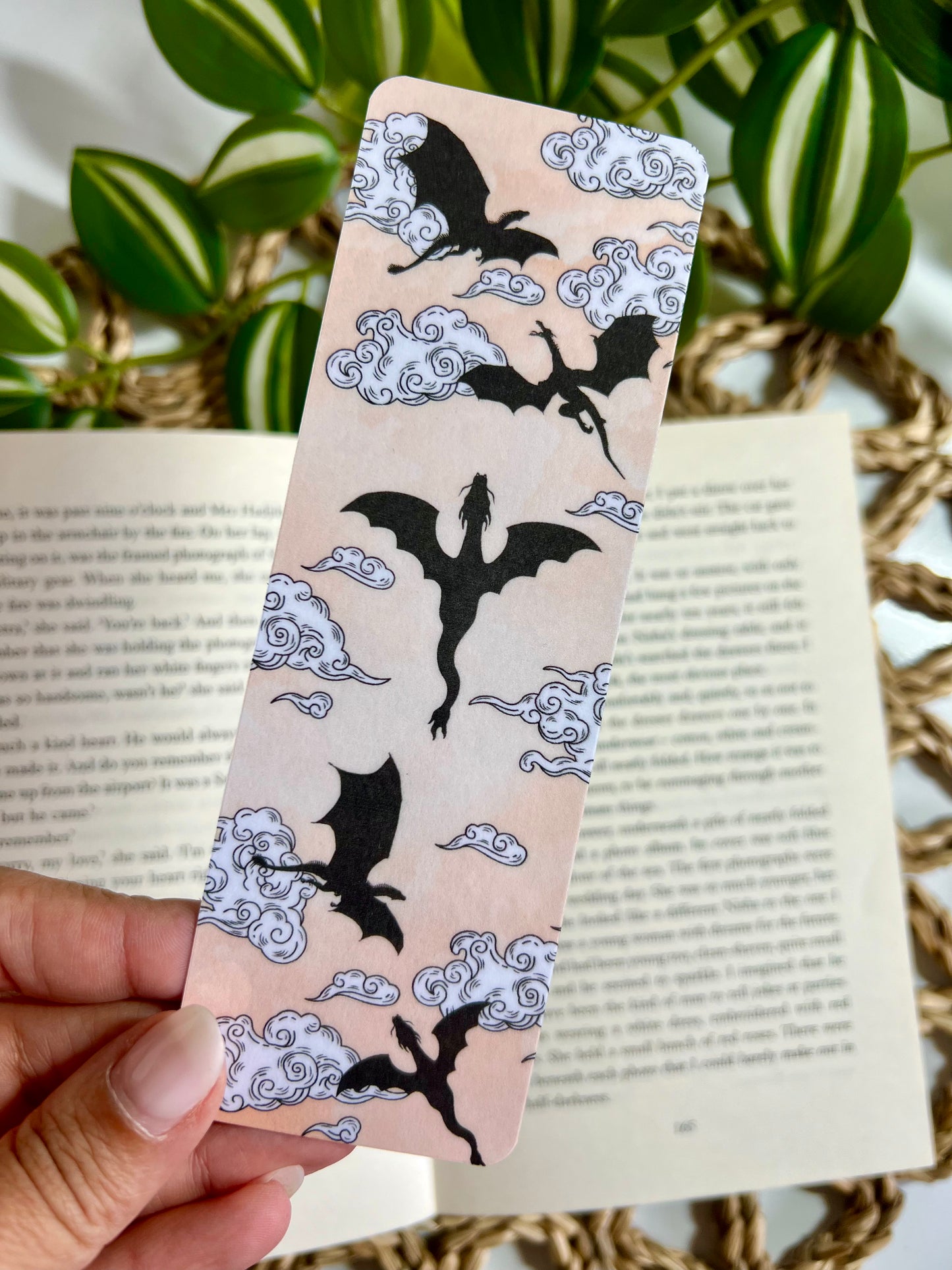 A Sunset Sky of Dragons Bookmark