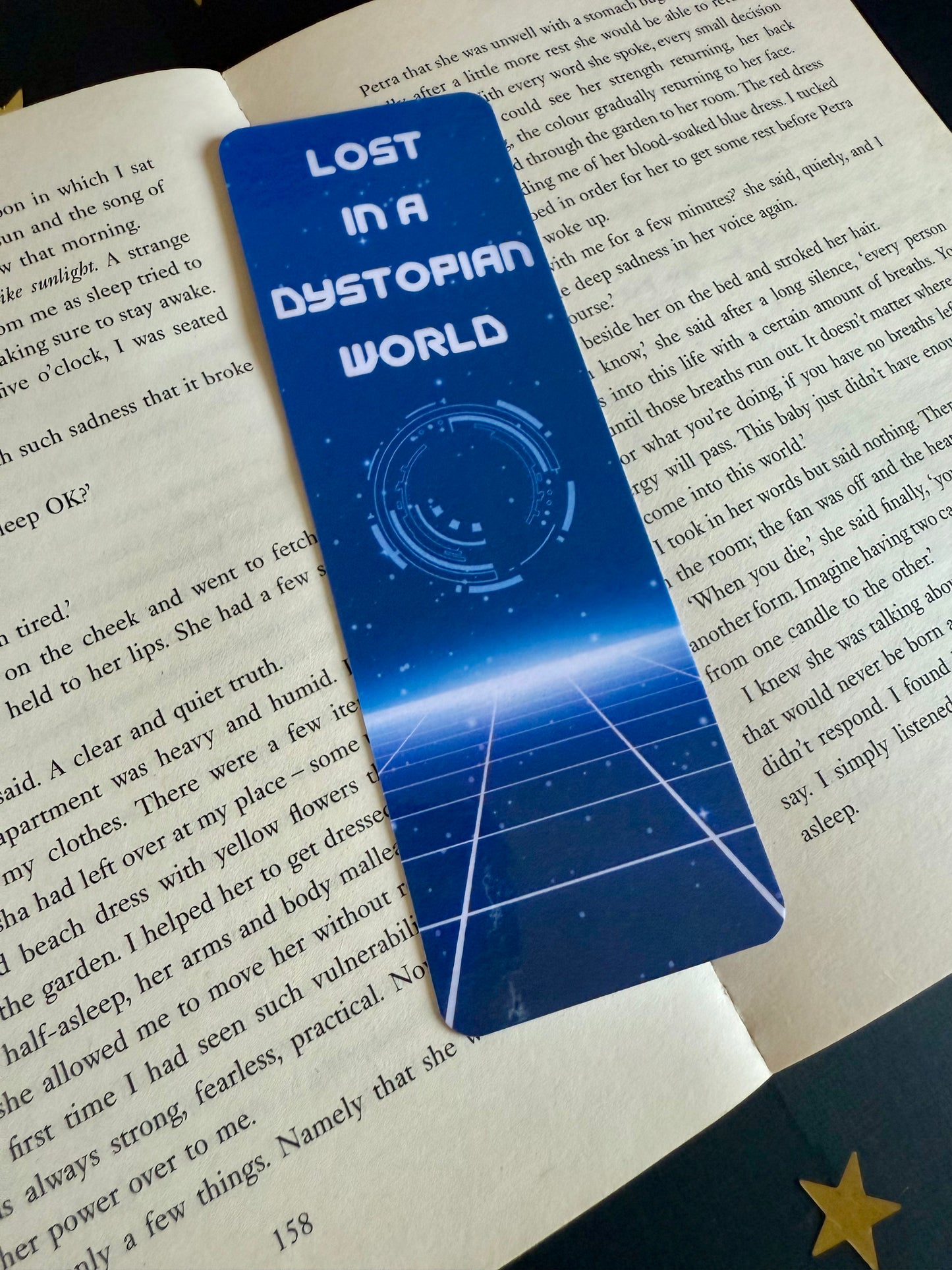 Lost in a Dystopian World Bookmark
