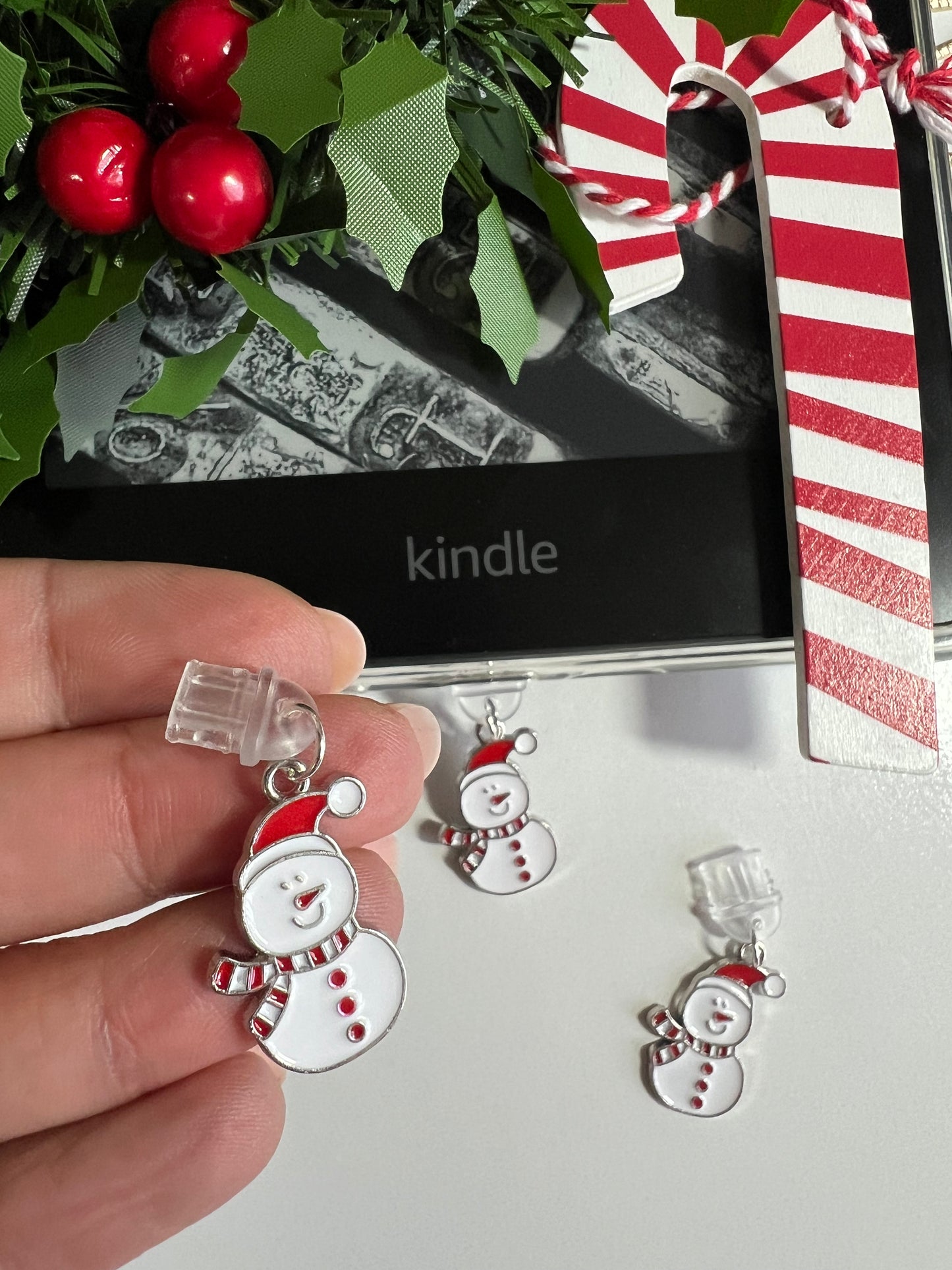 Kindle / E-Reader Christmas Snowman