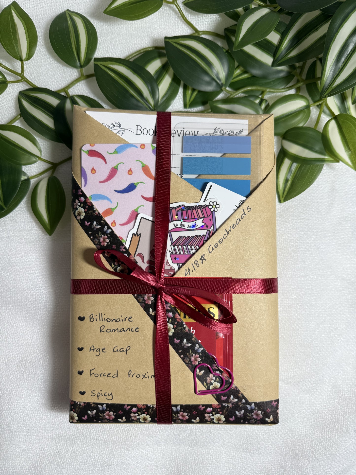 Blind Date with a Book - with bookish accessories