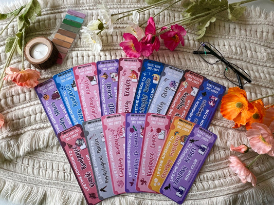 Book Club bookmarks