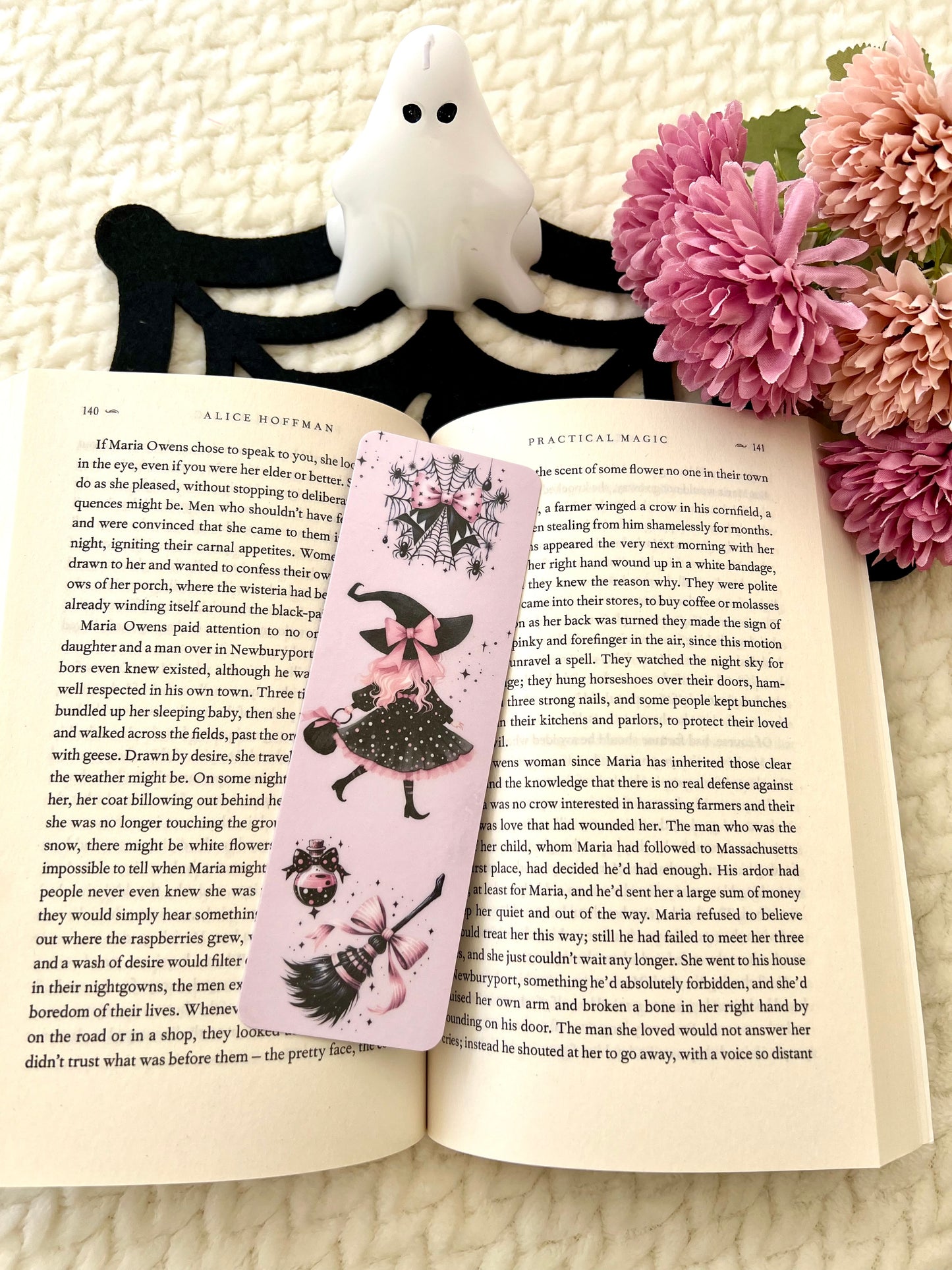 Coquette Halloween Bookmarks
