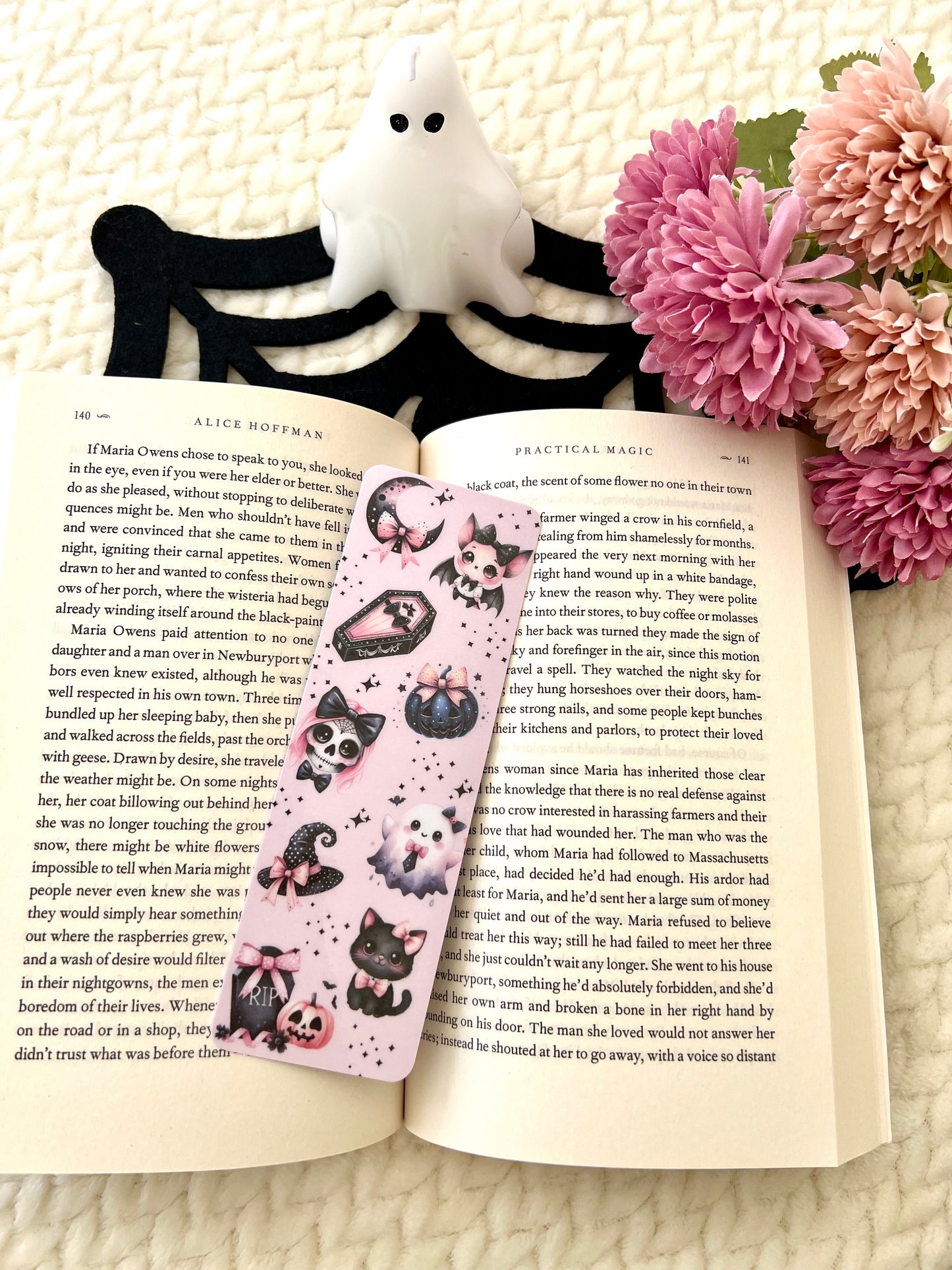 Coquette Halloween Bookmarks