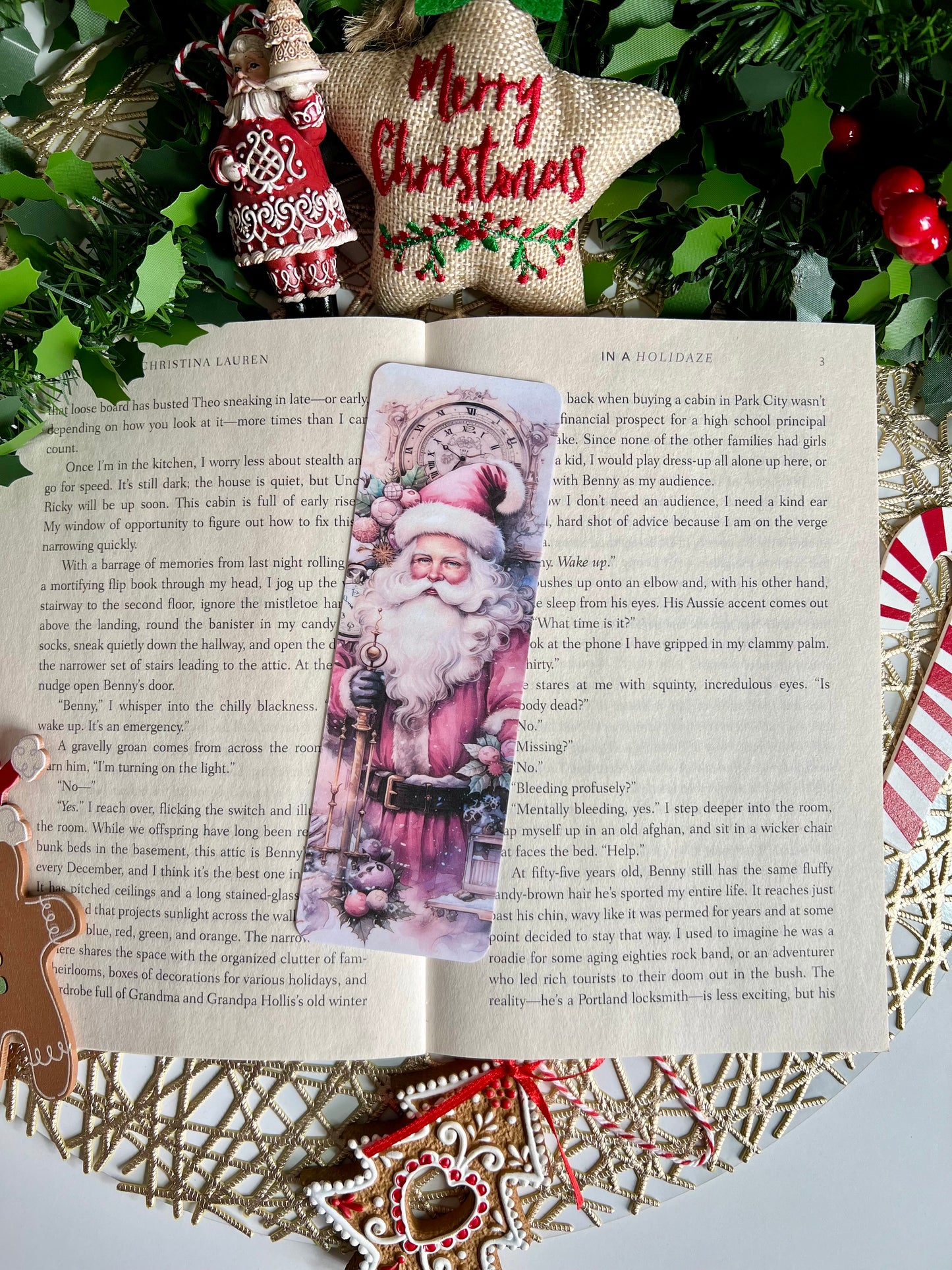 Traditional Christmas Bookmarks