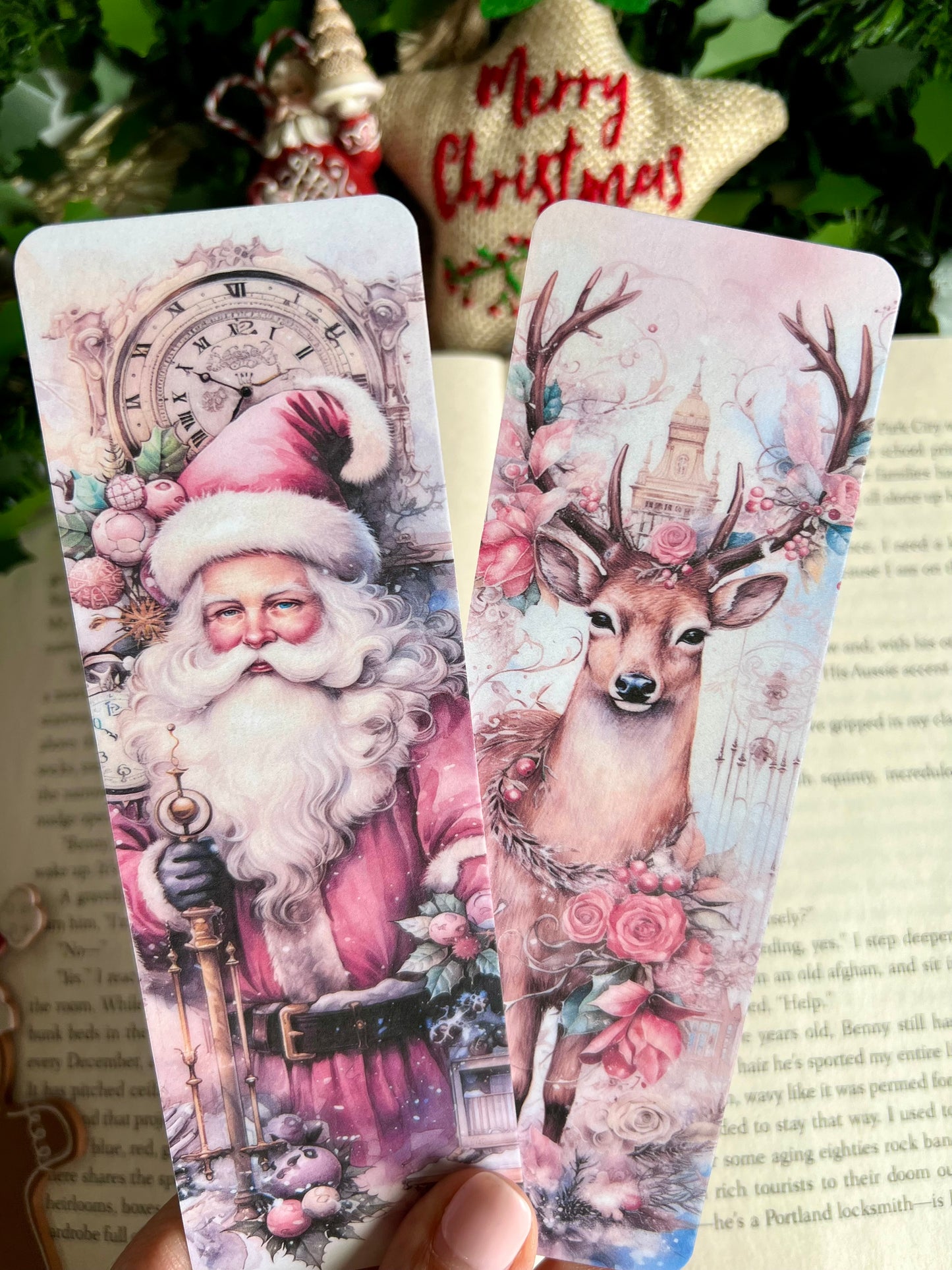 Traditional Christmas Bookmarks