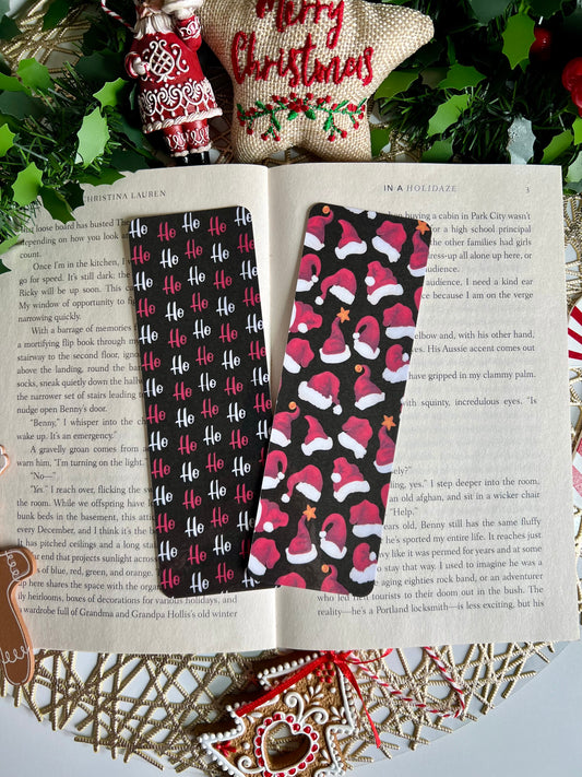 Christmas Night Bookmark set or individual/Christmas Bookmark